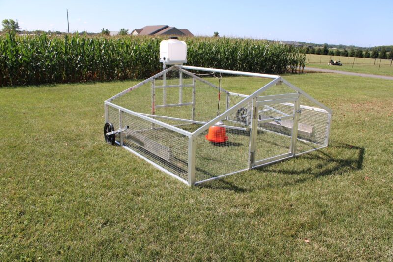 Mobile 9x8 Broiler Coops